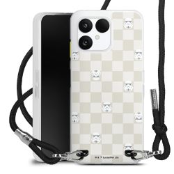 Carry Case Stoff schwarz/silber