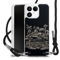 Carry Case Stoff schwarz/silber