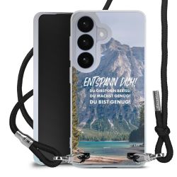 Carry Case Stoff schwarz/silber