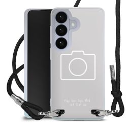 Carry Case Stoff schwarz/silber