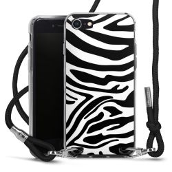 Carry Case Transparent Fabric black/silver