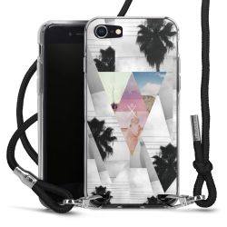 Carry Case Transparent Fabric black/silver