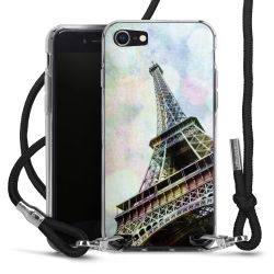 Carry Case Transparent Fabric black/silver