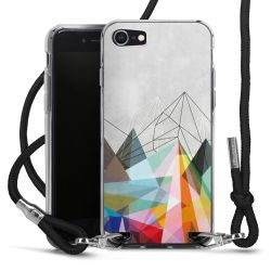 Carry Case Transparent Fabric black/silver