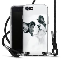 Carry Case Transparent Fabric black/silver