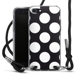 Carry Case Transparent Fabric black/silver