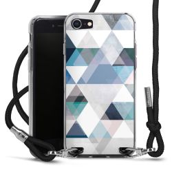 Carry Case Transparent Fabric black/silver