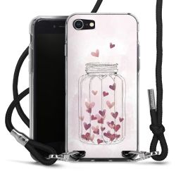 Carry Case Transparent Fabric black/silver