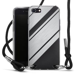 Carry Case Transparent Fabric black/silver