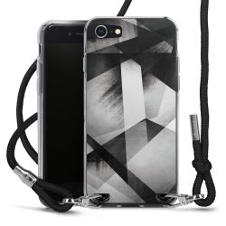 Carry Case Transparent Fabric black/silver