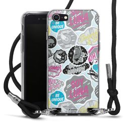 Carry Case Transparent Fabric black/silver