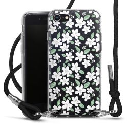 Carry Case Transparent Fabric black/silver