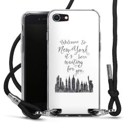 Carry Case Transparent Fabric black/silver