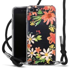 Carry Case Transparent Fabric black/silver