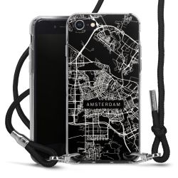 Carry Case Transparent Fabric black/silver