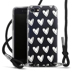 Carry Case Transparent Fabric black/silver