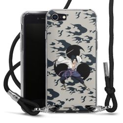 Carry Case Transparent Fabric black/silver