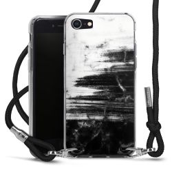 Carry Case Transparent Fabric black/silver