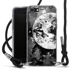 Carry Case Transparent Fabric black/silver