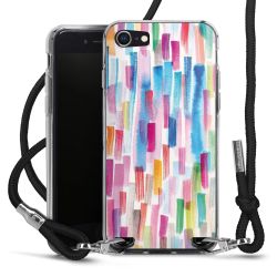 Carry Case Transparent Fabric black/silver