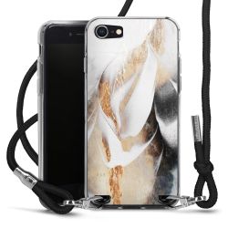 Carry Case Transparent Fabric black/silver