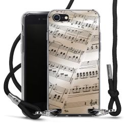 Carry Case Transparent Fabric black/silver