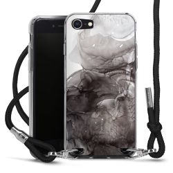 Carry Case Transparent Fabric black/silver