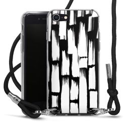 Carry Case Transparent Fabric black/silver