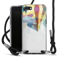 Carry Case Transparent Fabric black/silver