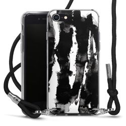 Carry Case Transparent Fabric black/silver