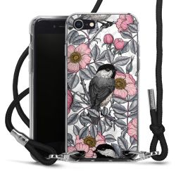 Carry Case Transparent Fabric black/silver