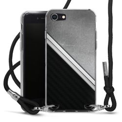 Carry Case Transparent Fabric black/silver