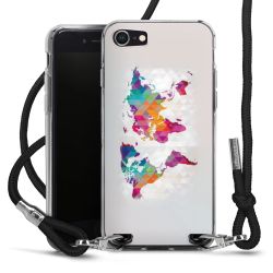 Carry Case Transparent Fabric black/silver