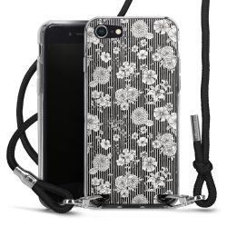 Carry Case Transparent Fabric black/silver