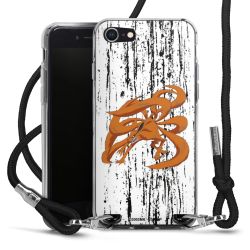 Carry Case Transparent Fabric black/silver