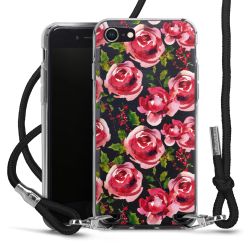 Carry Case Transparent Fabric black/silver