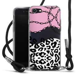 Carry Case Transparent Fabric black/silver