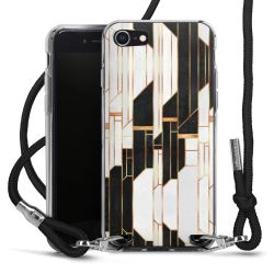 Carry Case Transparent Fabric black/silver