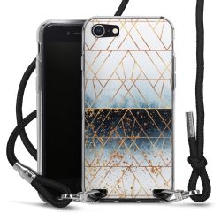 Carry Case Transparent Fabric black/silver