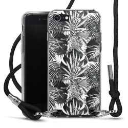 Carry Case Transparent Fabric black/silver