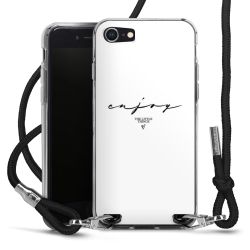 Carry Case Transparent Fabric black/silver