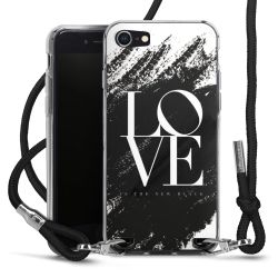 Carry Case Transparent Fabric black/silver