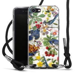 Carry Case Transparent Fabric black/silver