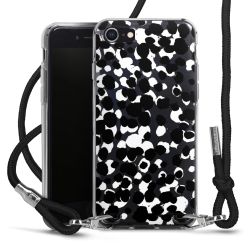 Carry Case Transparent Fabric black/silver