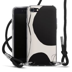 Carry Case Transparent Fabric black/silver