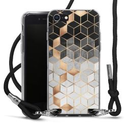 Carry Case Transparent Fabric black/silver