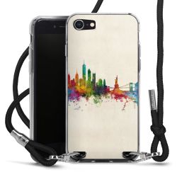 Carry Case Transparent Fabric black/silver