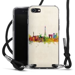 Carry Case Transparent Fabric black/silver