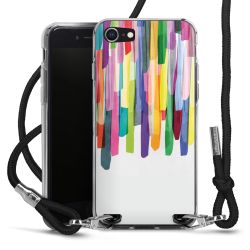 Carry Case Transparent Fabric black/silver