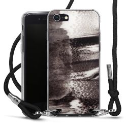 Carry Case Transparent Fabric black/silver